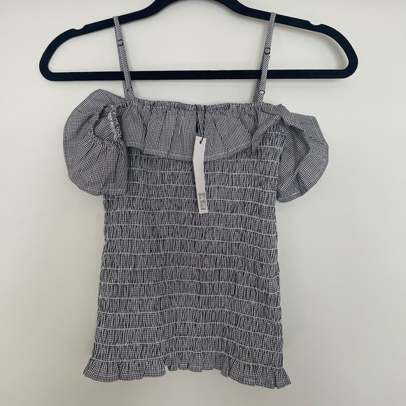 BB Dakota Chase Me Smocked Top -Small NWT - Picture 6 of 8